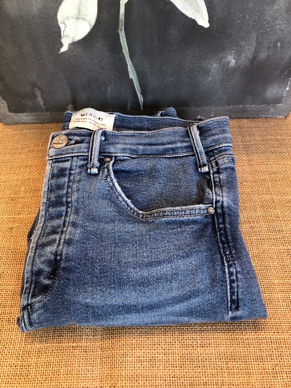 McGuire Valletta Straight Jeans sz 28